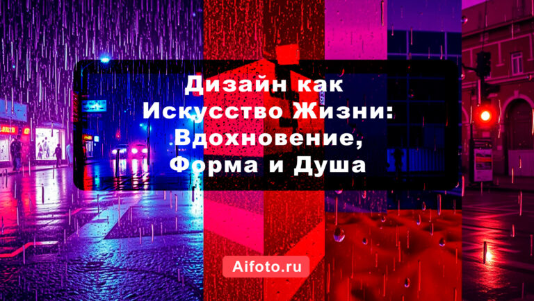 Дизайн как Искусство Жизни: Вдохновение, Форма и Душа. Арт фото для ваших проектов!