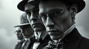 Бандиты 1920-х годов. Стиль и мода мафии в арт фото.