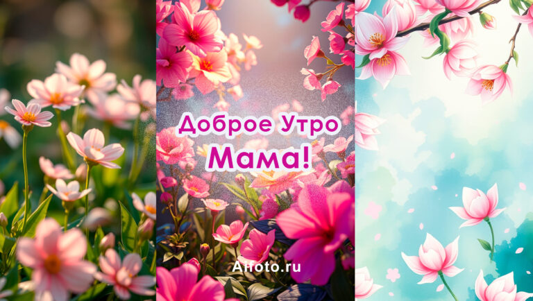 Доброе утро Мама! Скачать и отправить фото бесплатно! Лучшие и красивые фото!