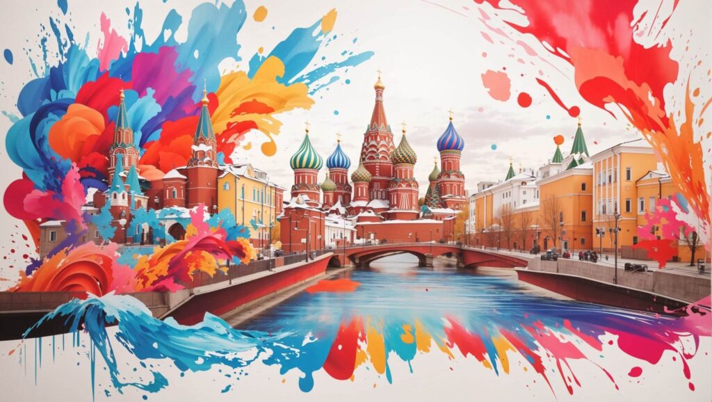 Москва и арт фото! Самый крутой год в мире!