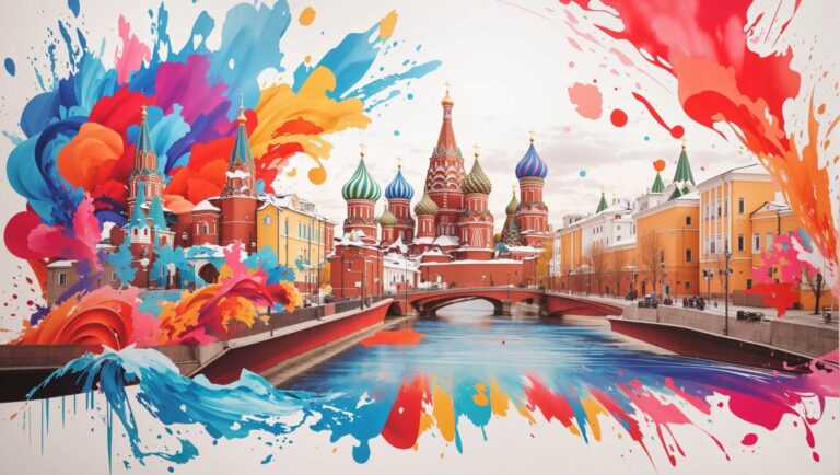 Москва и арт фото! Самый крутой год в мире!