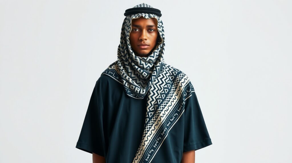 Арабская мода в современном мире сочетает традиционные