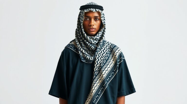 Арабская мода в современном мире сочетает традиционные