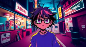 Аниме Арт персонажи от нейросети