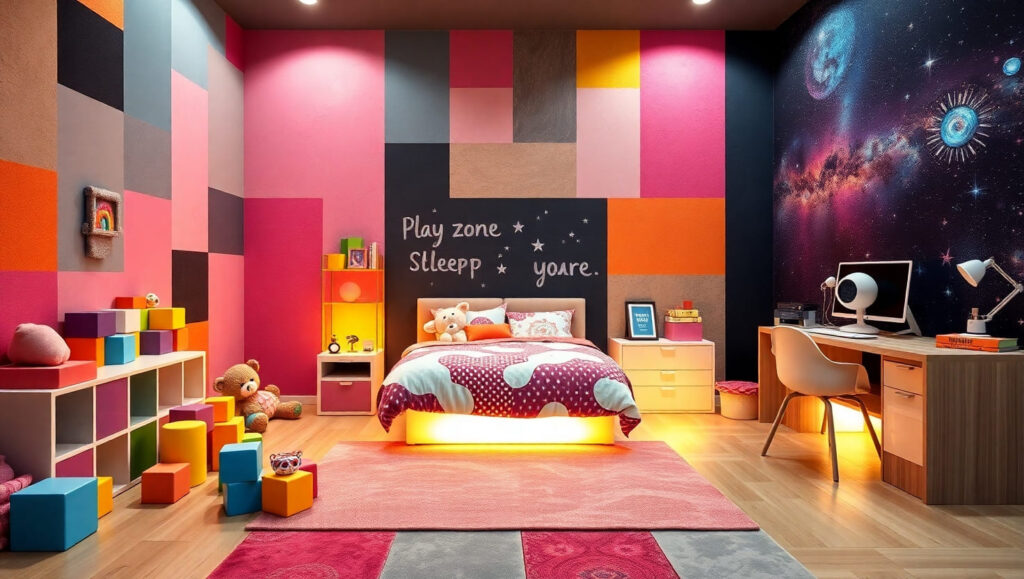 Интерьер детской Космос: Идеи ремонта и оформления